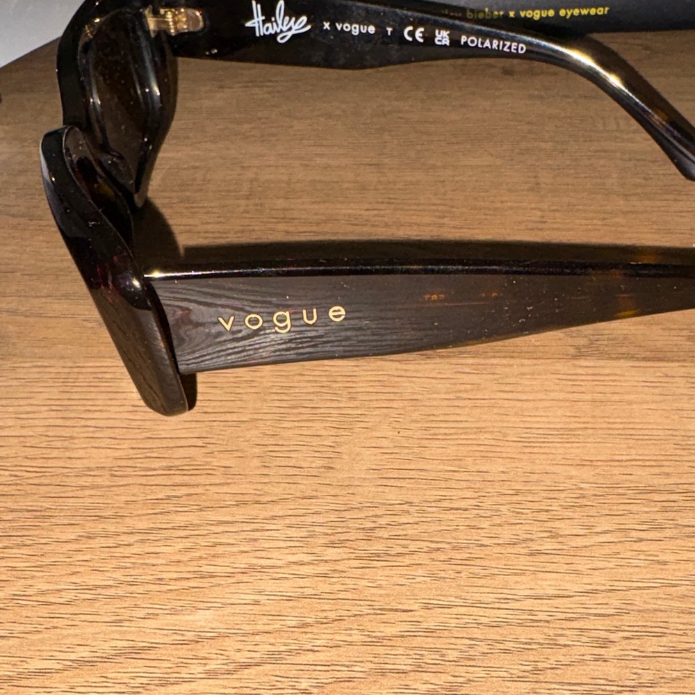 Vogue x Hailey Bieber Women's Brown Sunglasses - Picture 10 of 14